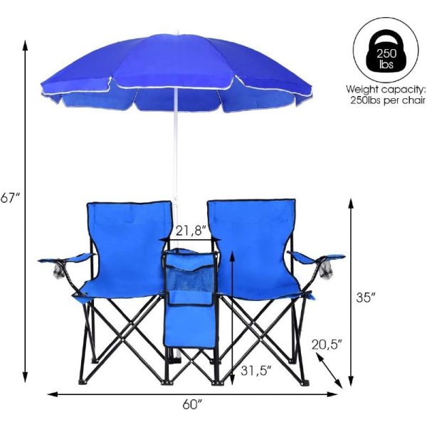 reuniong-double-portable-folding-beach-camping-chairs-with-sunshade-umbrella-2